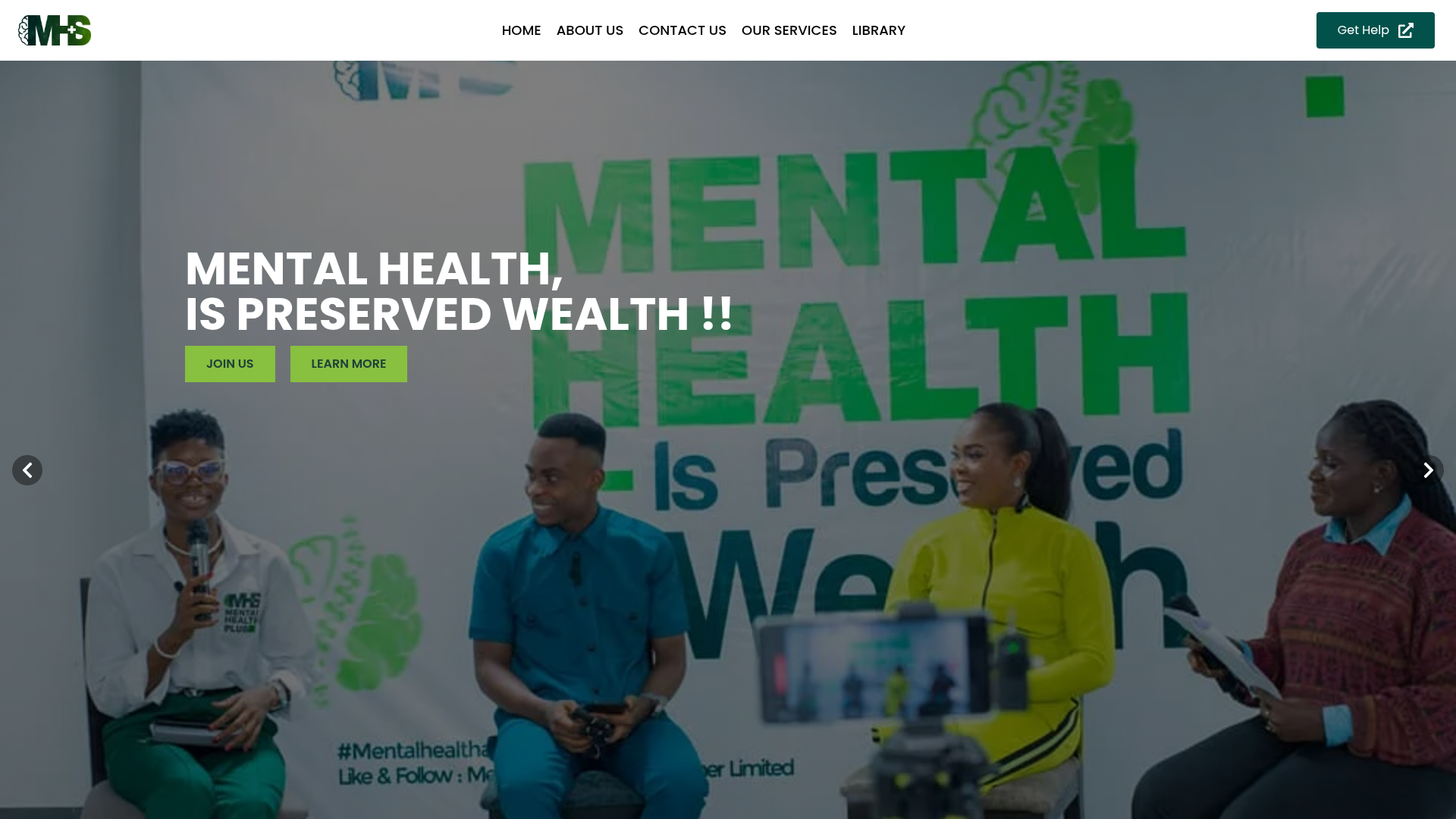Mental Health Plus — project screenshot